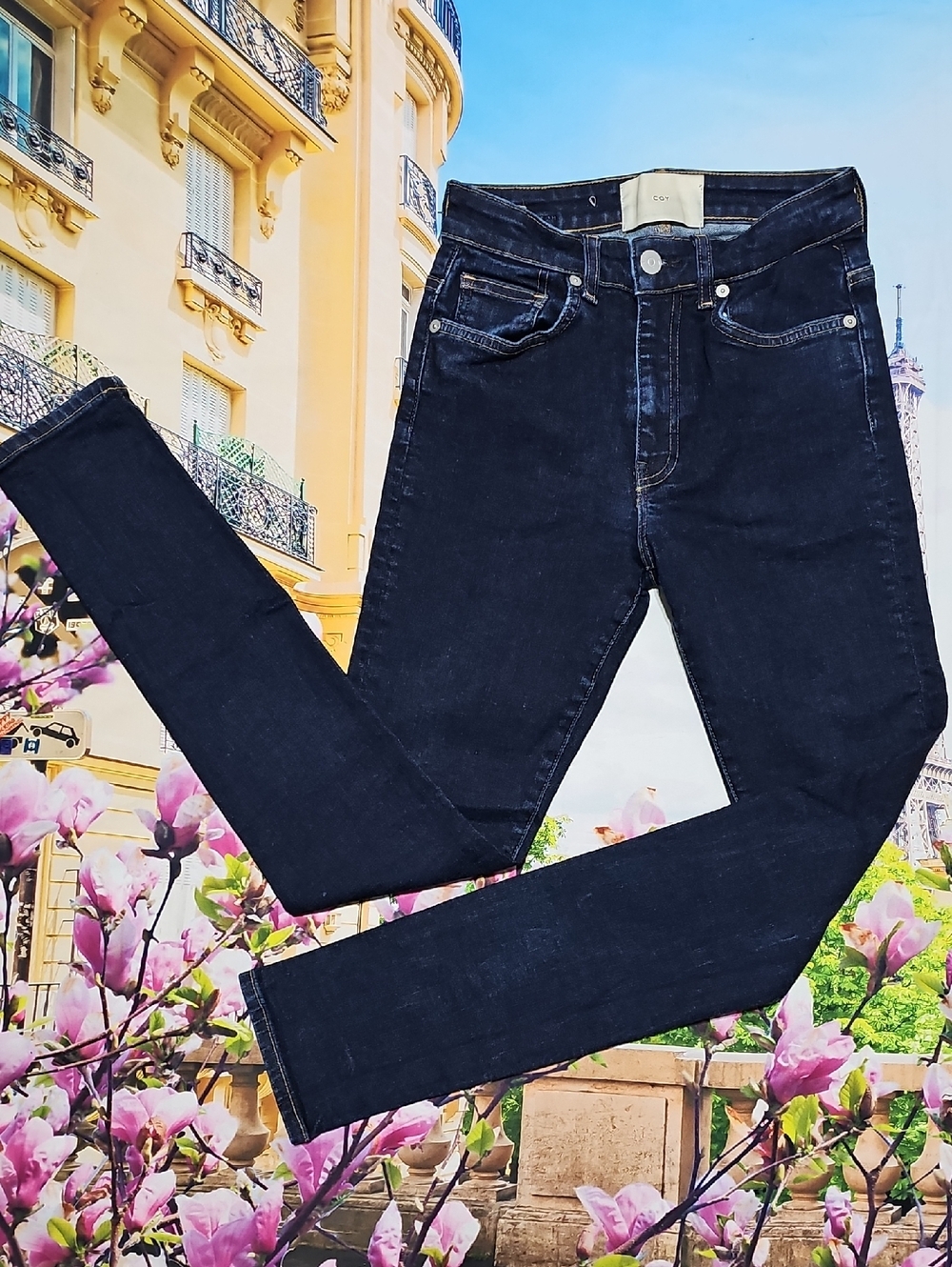 CQY Blue Skinny Jeans Size 25